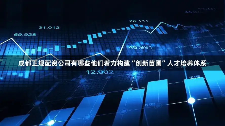 成都正规配资公司有哪些他们着力构建“创新苗圃”人才培养体系